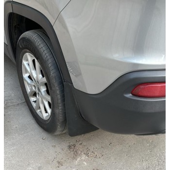 Брызговики Premium (2013-2019, 4 шт) для Jeep Cherokee KL 2013- гг