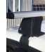 Перемычки на гладкую крышу (2 шт, Asaf V4) для Renault Megane III 2009-2016 гг
