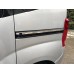 Молдинг под сдвижную дверь (2 шт, нерж.) Carmos - Турецкая сталь для Fiat Fiorino/Qubo