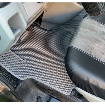 Килимки EVA (сірі) 1 -2025 2 для Opel Vivaro 2001-2015 рр