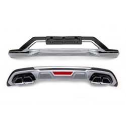 Передняя и задняя накладки 2019-2025 (2 шт) для Hyundai Tucson TL