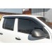 Ветровики с хромом (4 шт, Niken) для Volkswagen Amarok 2010-2022 гг