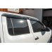 Ветровики с хромом (4 шт, Niken) для Volkswagen Amarok 2010-2022 гг