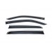 Ветровики с хромом (4 шт, Niken) для Volkswagen Amarok 2010-2022 гг