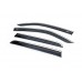 Ветровики с хромом (4 шт, Niken) для Volkswagen Amarok 2010-2022 гг