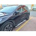 Боковые пороги Mevsim Grey (2 шт., алюминий) для Ford Kuga/Escape 2019- рр