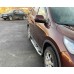 Бокові пороги Mevsim Grey (2 шт., Алюміній) для Honda CRV 2012-2016 рр