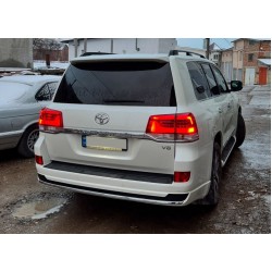 Задній бампер 2016-2025 під фарбування (Китай) для Toyota Land Cruiser 200