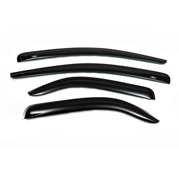Ветровики SD (4 шт, HIC) для Chevrolet Aveo T200 2002-2008 гг