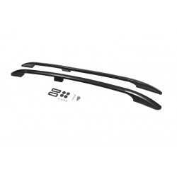 Рейлинги OmsaLine Solid (2 шт, черные) для Subaru XV 2011-2017 гг