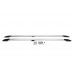 Рейлинги OmsaLine Solid (2 шт, серые) Короткая база для Ford Custom 2013-2022 гг