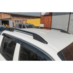 Рейлинги OmsaLine Sport (2 шт, черные) для Volkswagen Amarok 2010-2022 гг