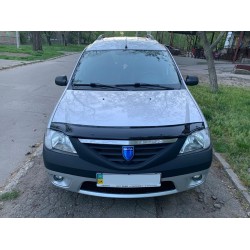 Дефлектор капота (EuroCap) для Dacia Logan I 2005-2008 гг
