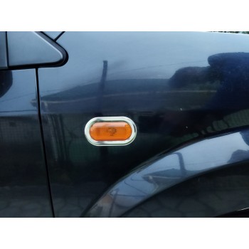 Обводка поворотника (2 шт., нерж) для Ford Fusion 2002-2009 гг