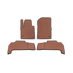 Поліуретанові килимки (2007-2012, EVA, цегляний) для Toyota Land Cruiser 200