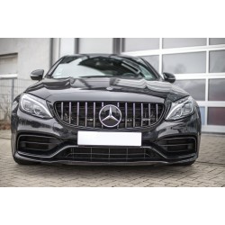 Передня решітка GT (для оригінального C63) 2018-2025, з камерою для Mercedes C-сlass W205 рр
