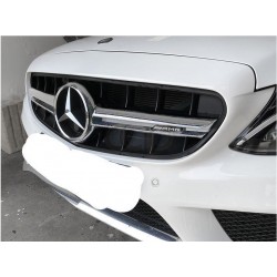 Передняя решетка C63-design 2014-2018, с камерой для Mercedes C-сlass W205