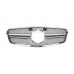 Передняя решетка AMG Silver (2009-2012) для Mercedes E-сlass W212