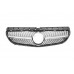 Передняя решетка 2015-2018 (Diamond Silver) для Mercedes B-class W246