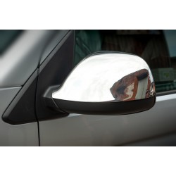 Накладки на зеркала (2 шт, нержавейка) OmsaLine - Итальянская нержавейка для Volkswagen T6