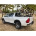 Поперечены (в штатные места) Черный для Toyota Hilux 2015- гг