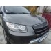 Зимова решітка 2005-2010 (верхня) Матова для Hyundai Santa Fe 2 рр