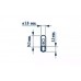 Вказівна лампа Narva 17040 W1,2W 24V W2X4,6d