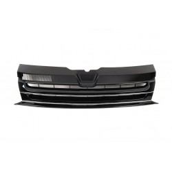 Передняя решетка Черный глянец (без эмблемы) для Volkswagen T5 2010-2015 гг