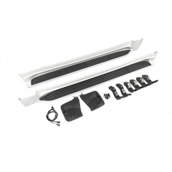 Боковые подножки (2 шт) для Toyota Land Cruiser 300