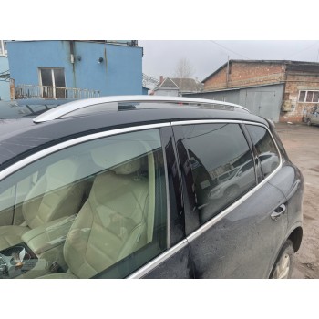 Оригинальные рейлинги V1 (2 шт, нержавейка) для Volkswagen Touareg 2010-2018 гг