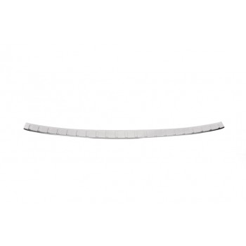 Накладка на задний бампер Carmos (нерж) для Skoda Enyaq