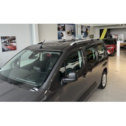 Рейлинги Skyport (серые) Короткая база для Opel Combo 2019- гг