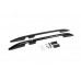 Рейлінги Skyport (чорні) для Fiat Panda 2011-2023 рр