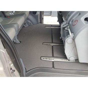 Коврики EVA V2 (Только самовывоз, полный салон, черные) для Mercedes Vito W639 2004-2014 гг
