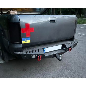 Задний бампер Dakar V1 для Volkswagen Amarok 2010-2022 гг
