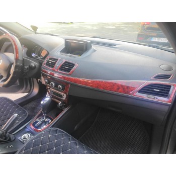 Накладки на панель (Meric) Алюминий для Renault Megane III 2009-2016 гг
