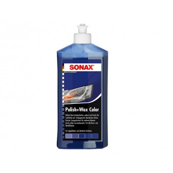 Sonax NanoPro Полироль с воском цветной синий 250 мл