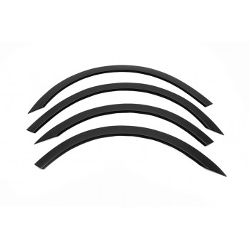 Накладки на арки (4 шт, чорні, ABS-пластик) для BMW 5 серія E-60/61 2003-2010 рр