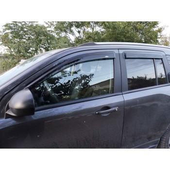 Ветровики (4 шт, HIC) для Jeep Compass 2006-2016 гг