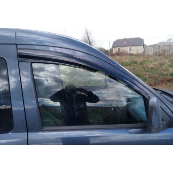 Ветровики (2 шт, Sunplex Sport) для Opel Combo 2002-2012 гг