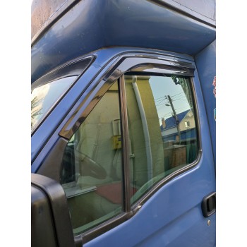 Ветровики (2 шт, Sunplex Sport) для Renault Master 1998-2010 гг