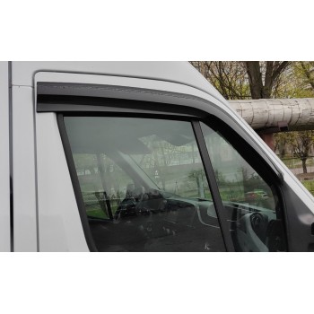 Ветровики (2 шт, Sunplex Sport) для Opel Movano 2010-2021 гг