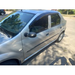 Ветровики (4 шт., Sunplex Sport) для Renault Logan I 2008-2013 гг
