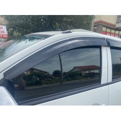 Ветровики (4 шт, Sunplex Sport) для Mitsubishi L200 2015-2024 гг