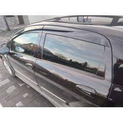 Ветровики (4 шт, Sunplex Sport) для Fiat Punto Grande/EVO 2006-2018 гг