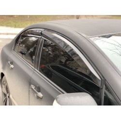 Ветровики (4 шт, Sunplex Sport) для Honda Civic Sedan VIII 2006-2011 гг
