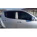 Ветровики (4 шт, Sunplex Sport) для Mitsubishi L200 2006-2015 гг