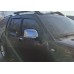 Ветровики (4 шт., Sunplex Sport) для Nissan Navara 2006-2015 гг