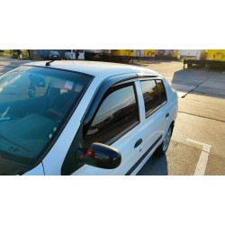 Ветровики (4 шт, Sunplex Sport) для Renault Symbol 1999-2008 гг