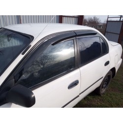 Ветровики (4 шт, Sunplex Sport) для Toyota Corolla 1993-1998 гг